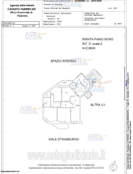 appartamento in vendita a Palermo