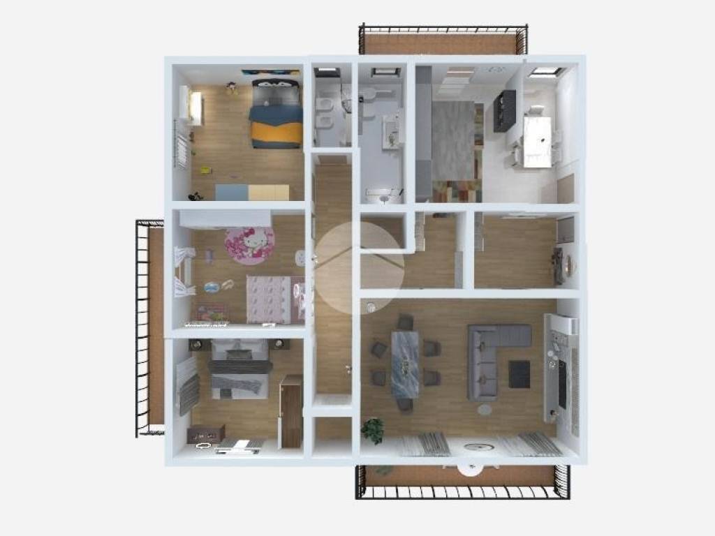 appartamento in vendita a Palermo in zona Calatafimi / Cuba