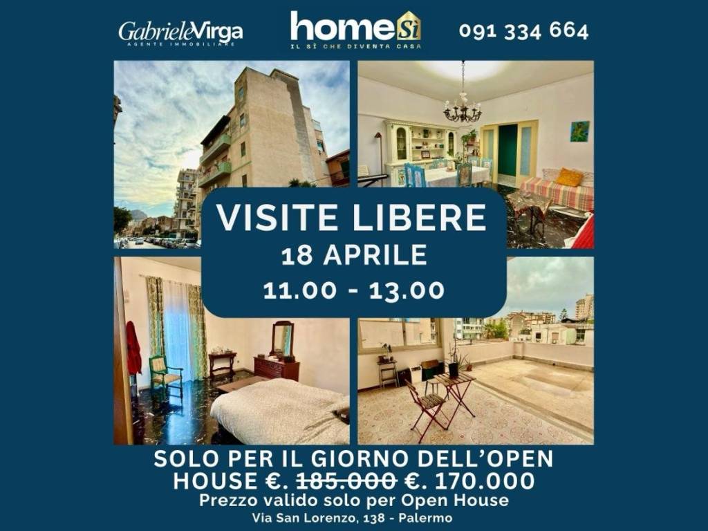appartamento in vendita a Palermo in zona San Lorenzo