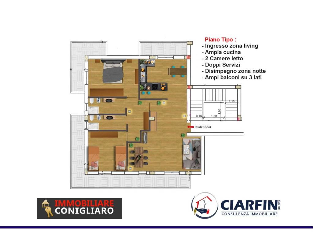 appartamento in vendita a Palermo in zona Calatafimi / Cuba