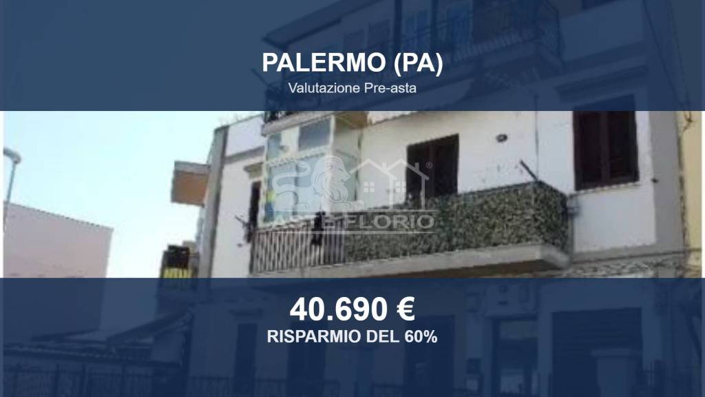 appartamento in vendita a Palermo in zona Baida