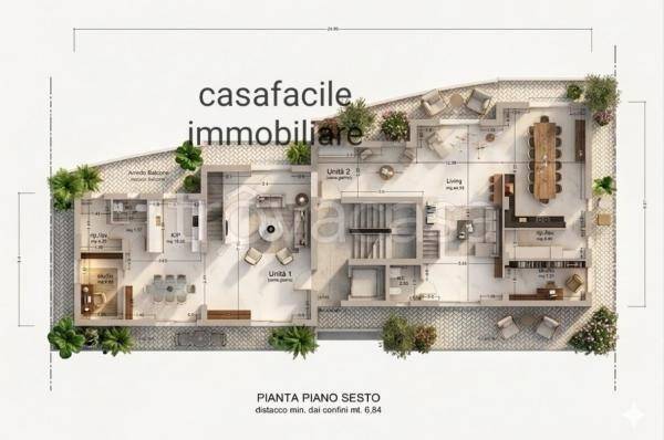 appartamento in vendita a Palermo in zona Malaspina/Palagonia