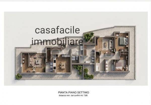 appartamento in vendita a Palermo in zona Malaspina/Palagonia