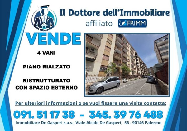 appartamento in vendita a Palermo