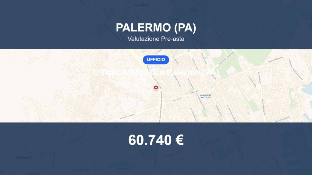 ufficio in vendita a Palermo in zona Cruillas
