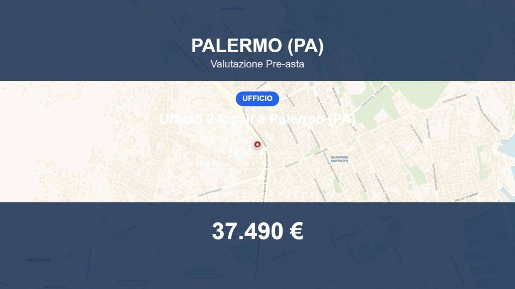 ufficio in vendita a Palermo in zona Cruillas