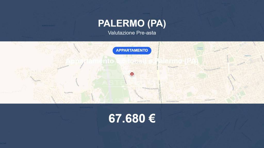 appartamento in vendita a Palermo in zona Boccadifalco