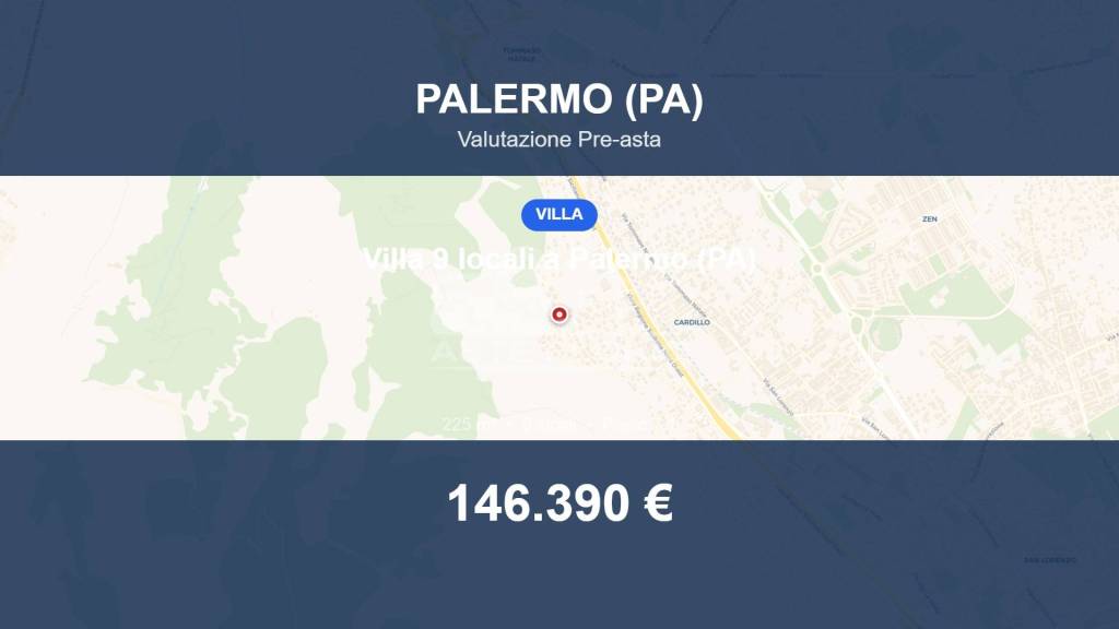 casa indipendente in vendita a Palermo in zona Pallavicino