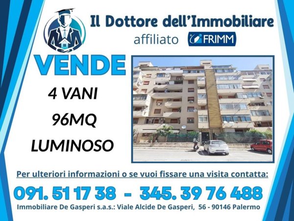 appartamento in vendita a Palermo in zona Uditore