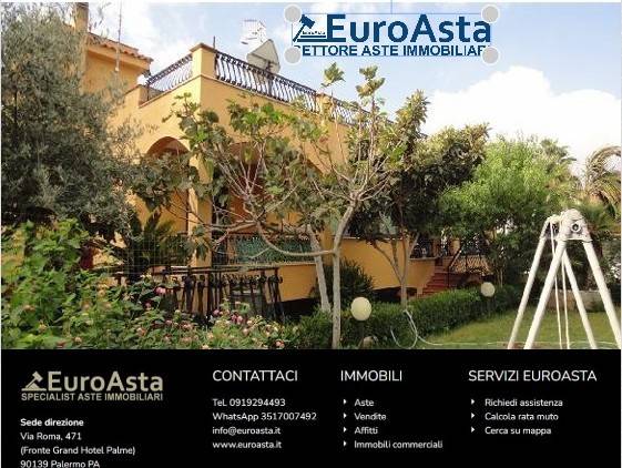 casa indipendente in vendita a Palermo in zona Mondello