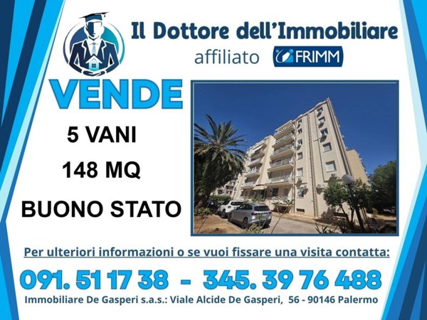 appartamento in vendita a Palermo in zona Politeama