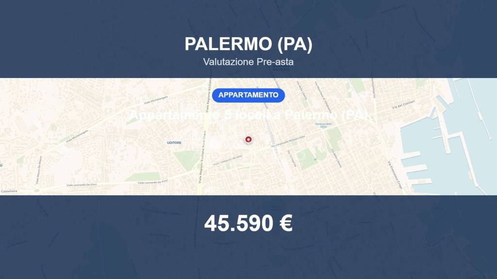 appartamento in vendita a Palermo in zona Malaspina/Palagonia