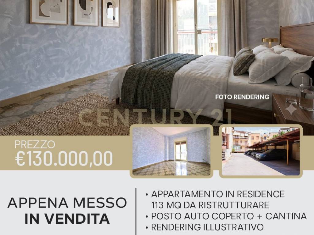 appartamento in vendita a Palermo in zona Cruillas