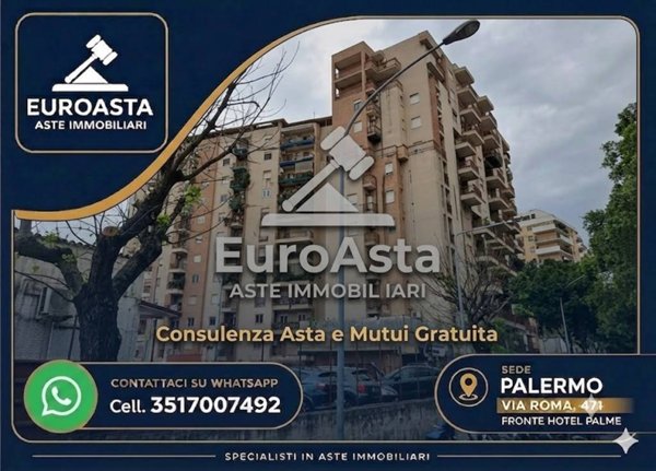 appartamento in vendita a Palermo