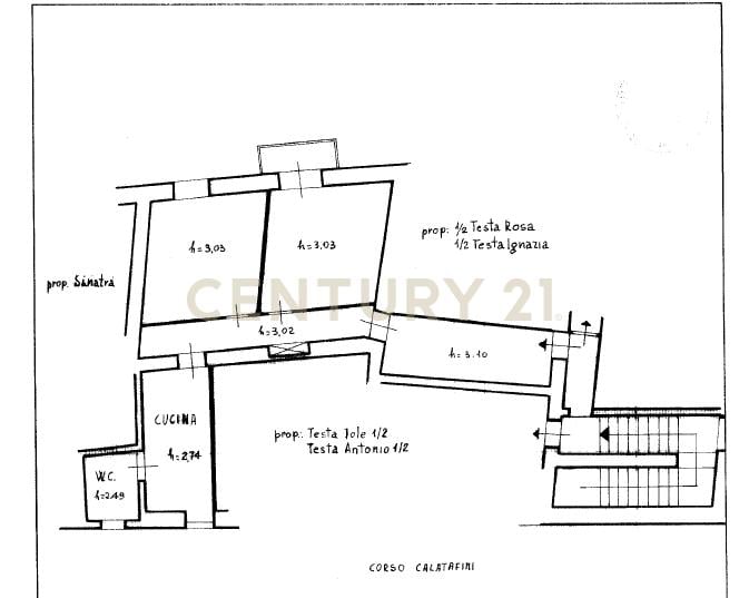 appartamento in vendita a Palermo in zona Mezzomonreale