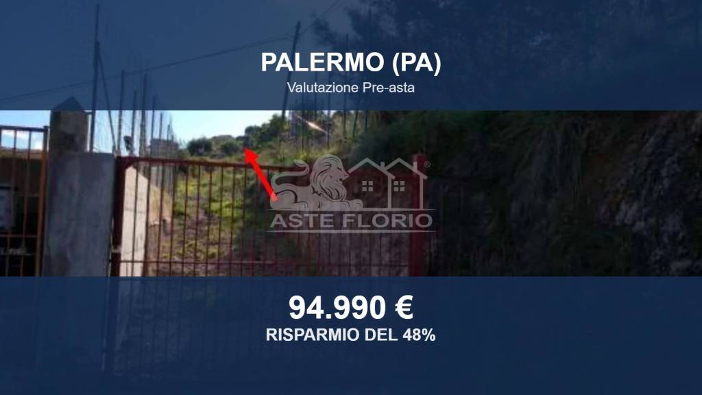 terreno edificabile in vendita a Palermo in zona Baida