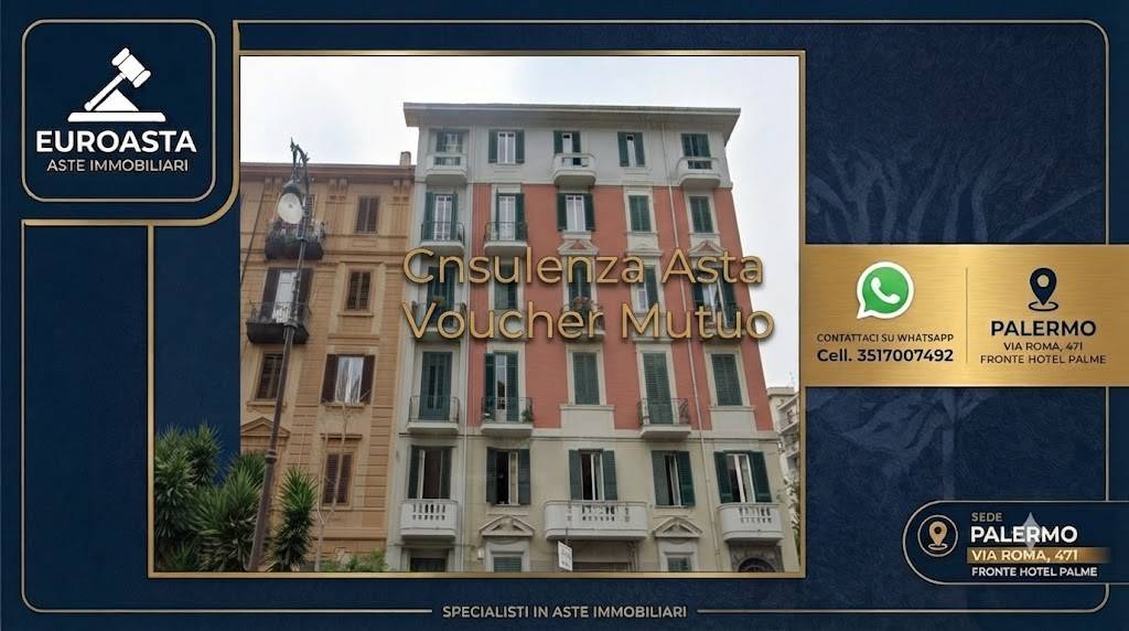 appartamento in vendita a Palermo in zona Libertà