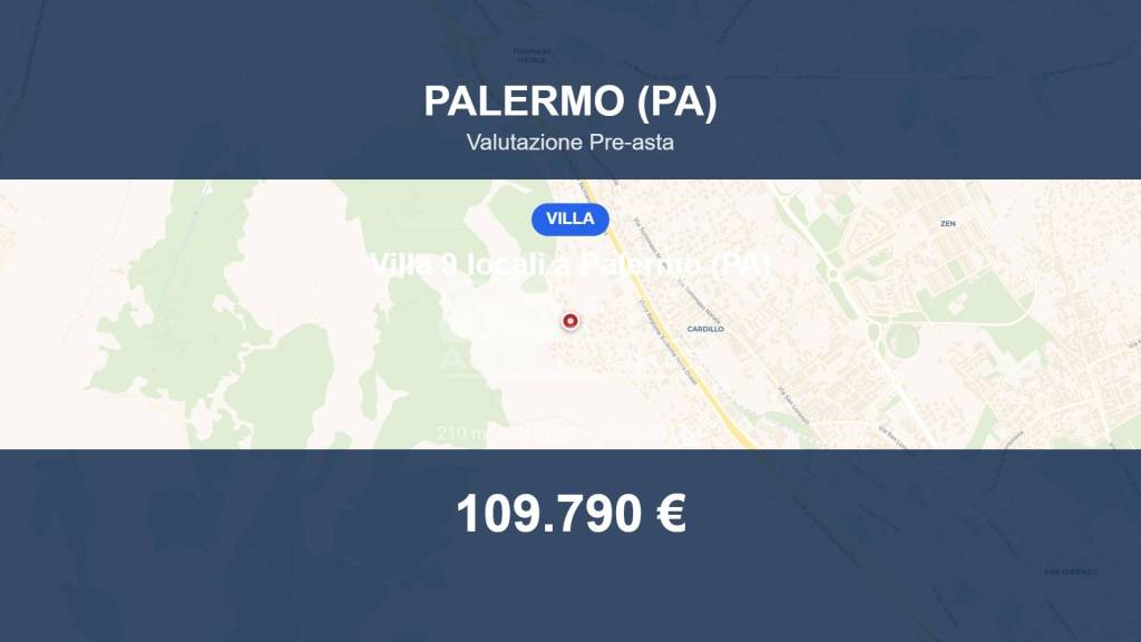 casa indipendente in vendita a Palermo