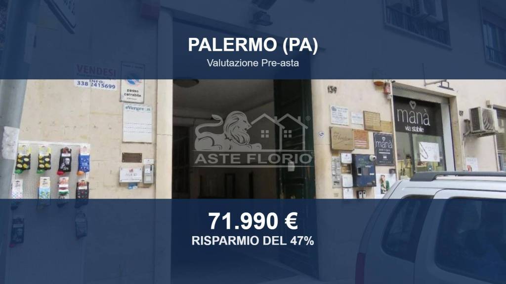 locale commerciale in vendita a Palermo
