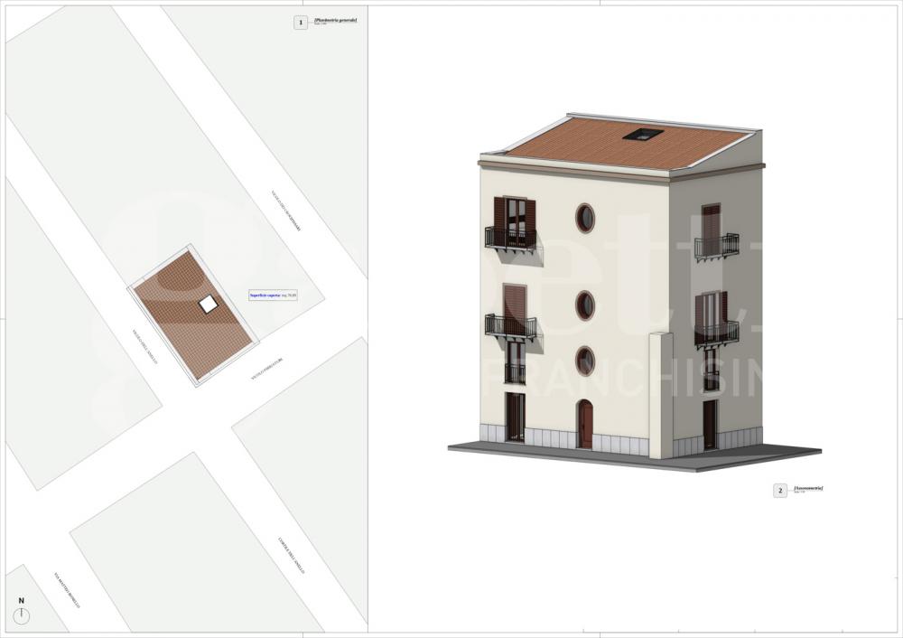intera palazzina in vendita a Palermo in zona Centro storico
