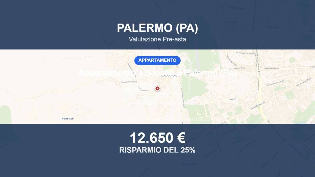 appartamento in vendita a Palermo