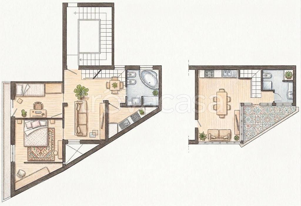 appartamento in vendita a Palermo in zona Zisa