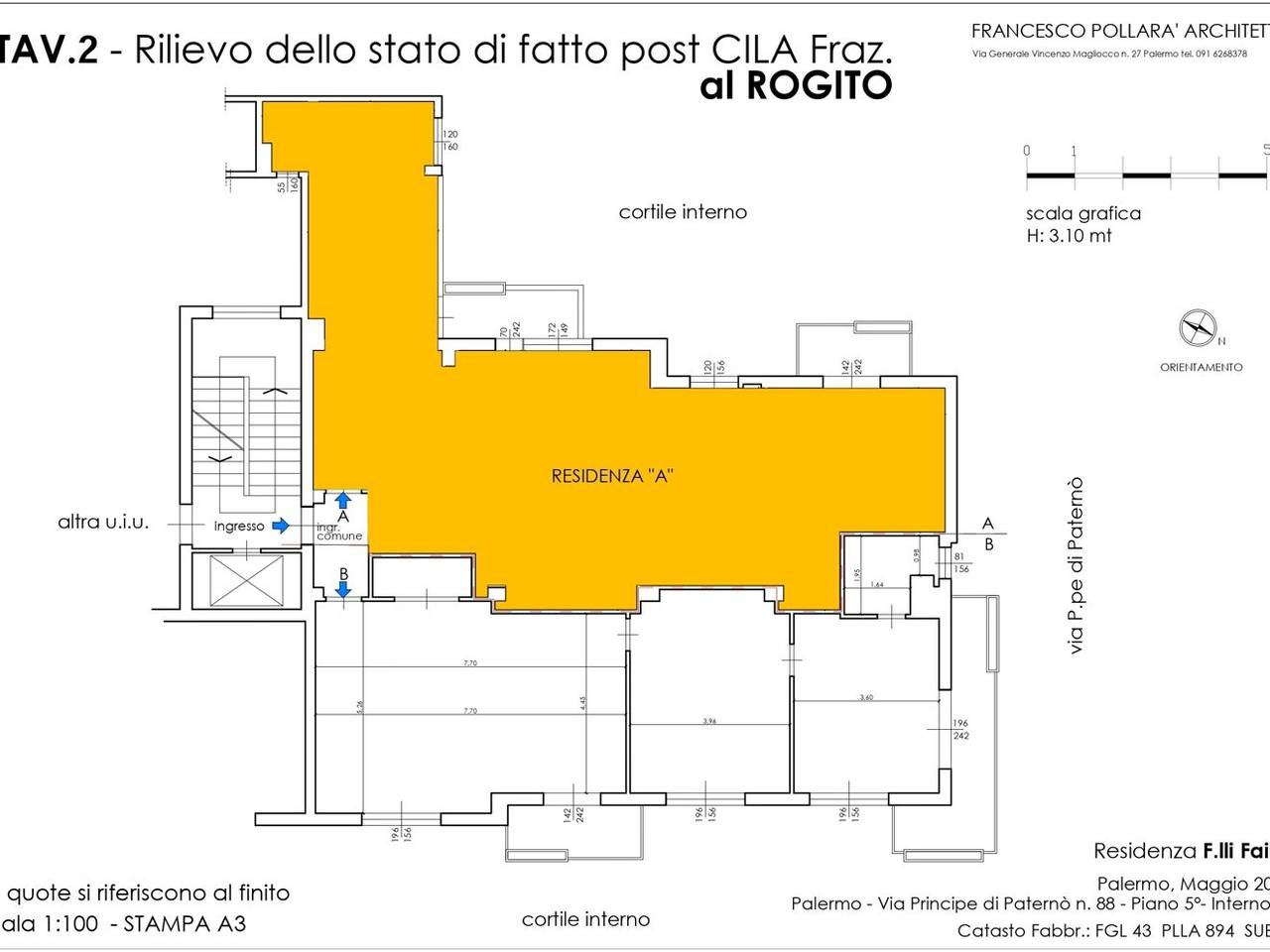 appartamento in vendita a Palermo in zona Libertà