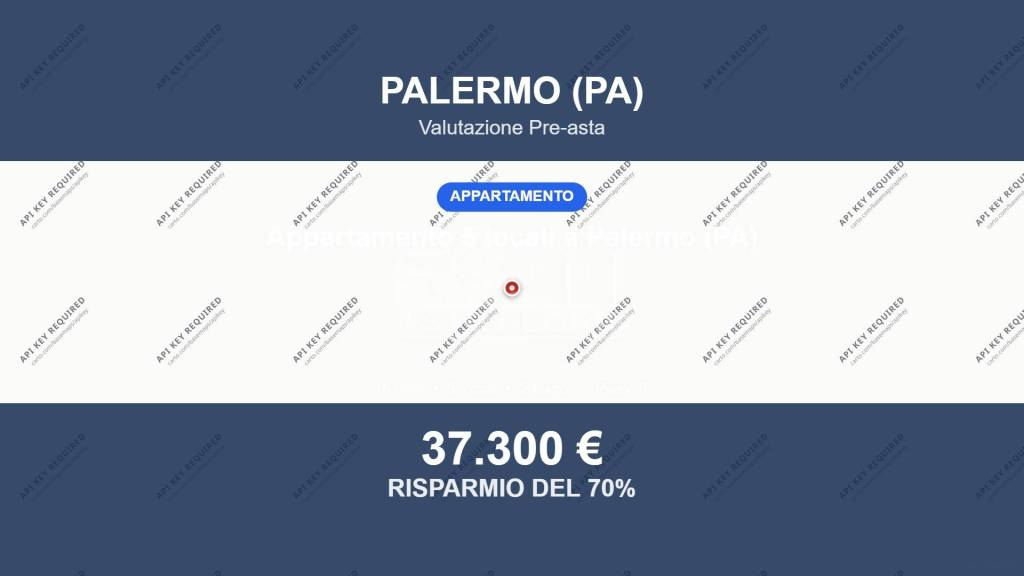 appartamento in vendita a Palermo in zona Oreto