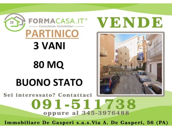 appartamento in vendita a Partinico