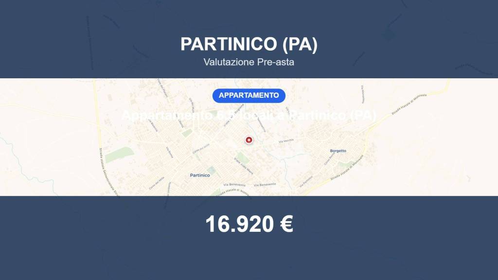 appartamento in vendita a Partinico