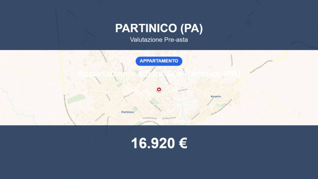 appartamento in vendita a Partinico