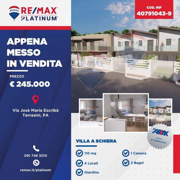 casa indipendente in vendita a Terrasini in zona Cala Rossa