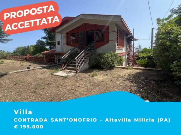 casa indipendente in vendita a Trabia in zona Sant'Onofrio