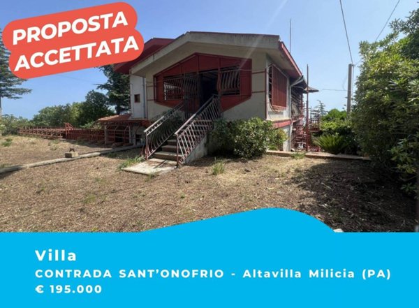 casa indipendente in vendita a Trabia in zona Sant'Onofrio