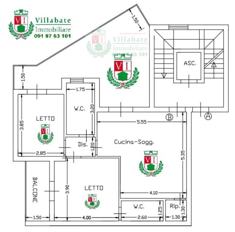 appartamento in vendita a Villabate