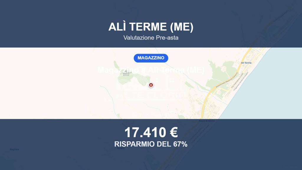 locale commerciale in vendita ad Alì Terme
