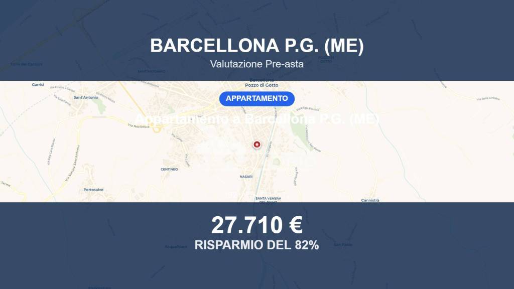 appartamento in vendita a Barcellona Pozzo di Gotto