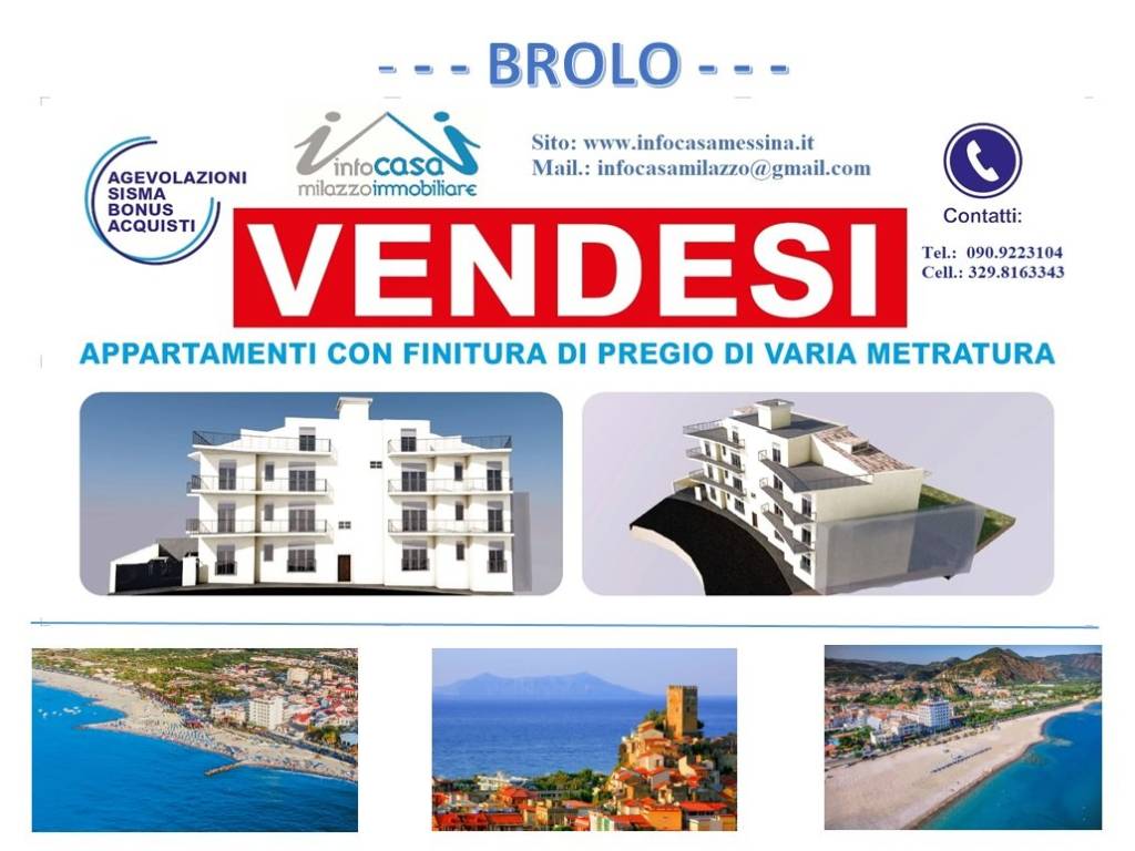 appartamento in vendita a Brolo