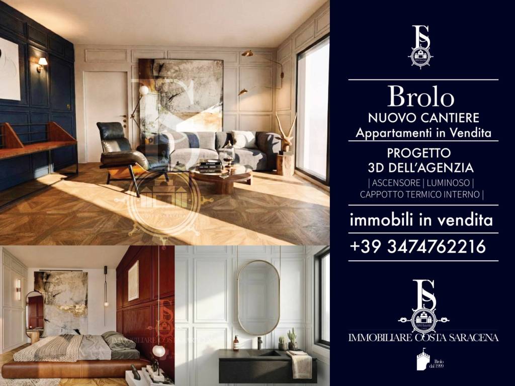 appartamento in vendita a Brolo in zona Lacco