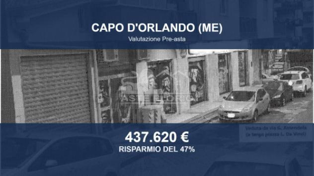 locale commerciale in vendita a Capo d'Orlando