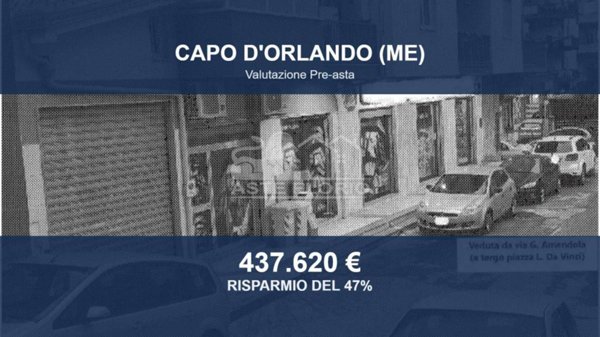 locale commerciale in vendita a Capo d'Orlando