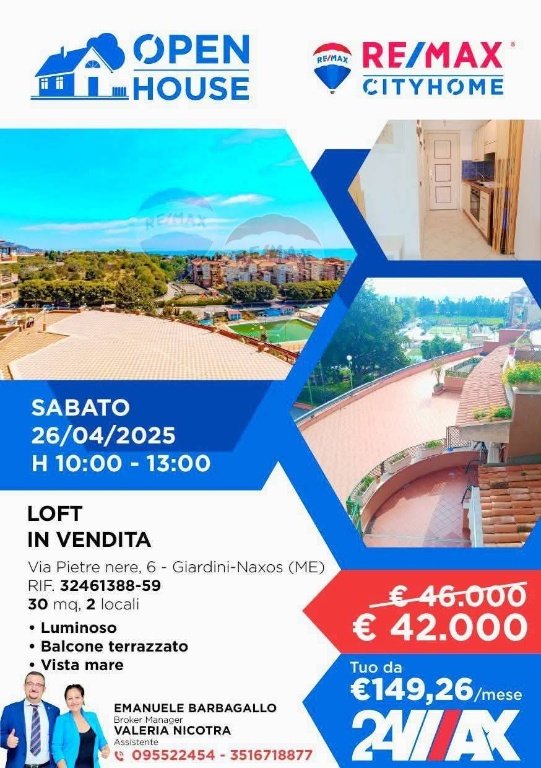 appartamento in vendita a Giardini-Naxos