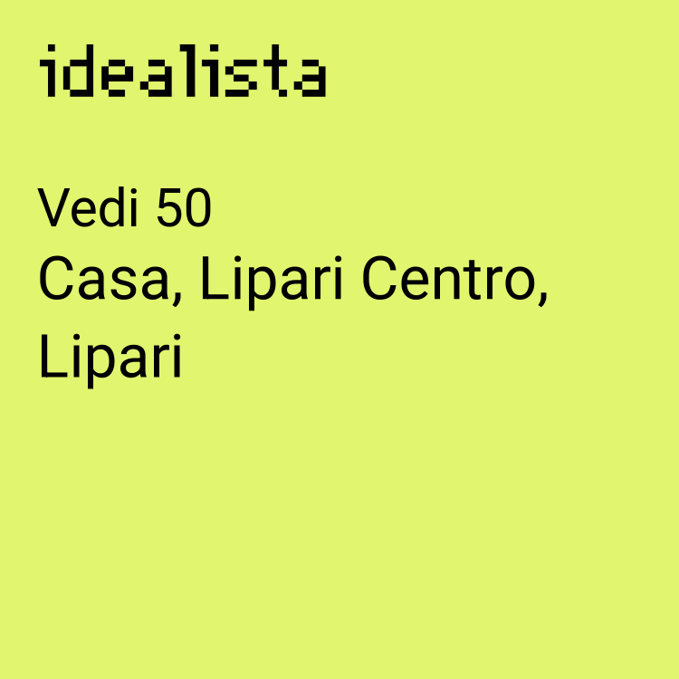 casa indipendente in vendita a Lipari