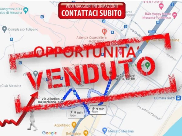 appartamento in vendita a Messina in zona Contesse