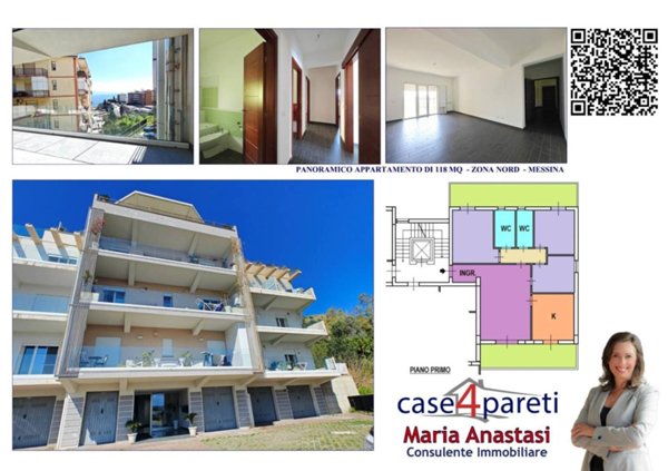 appartamento in vendita a Messina in zona Paradiso