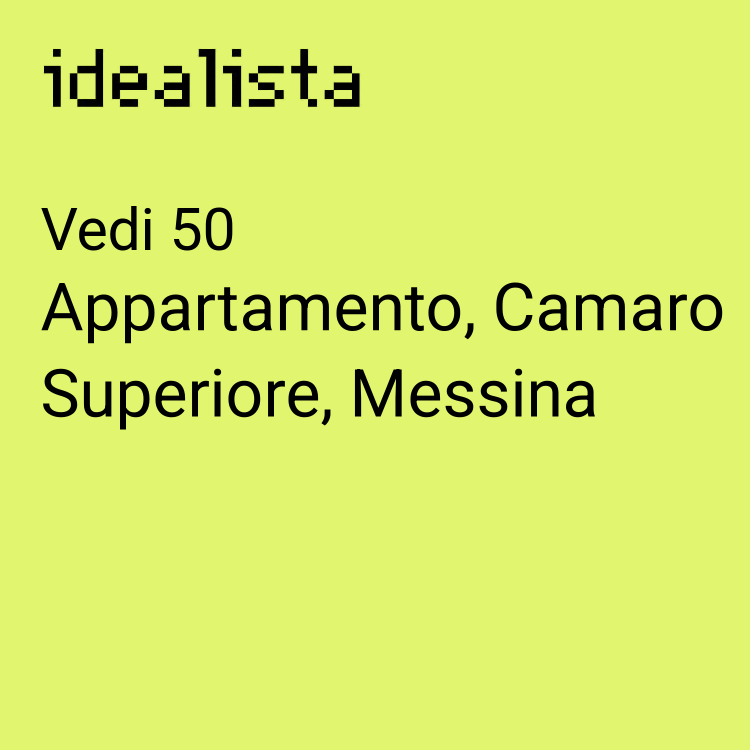 appartamento in vendita a Messina in zona Camaro