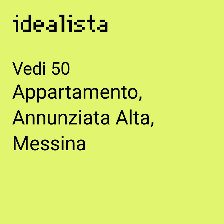 appartamento in vendita a Messina in zona Santissima Annunziata