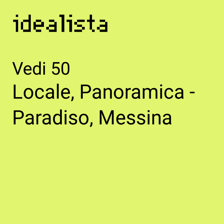 locale commerciale in vendita a Messina in zona Paradiso