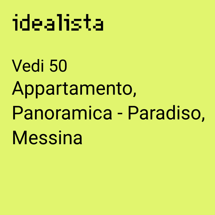 appartamento in vendita a Messina in zona Paradiso