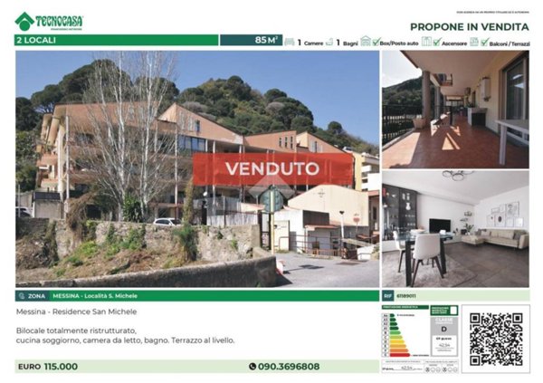 appartamento in vendita a Messina in zona San Michele